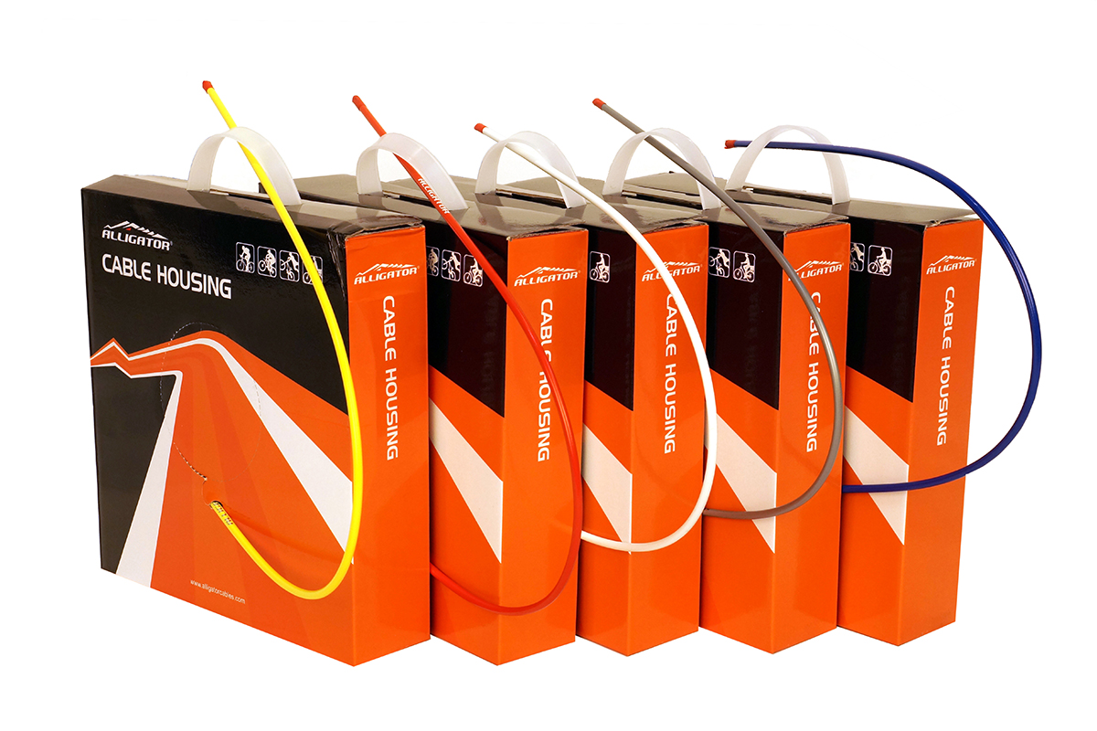 Оплетка торм.троса LY-22030SI, упак.30м.silver