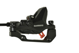 Тормоз дисковый гидравлический,задний SHIMANO AM61001JTRURX160 комплект,гидролиния 1600мм,без ротора Тормоз дисковый гидравлический,задний SHIMANO AM61001JTRURX160 комплект,гидролиния 1600мм,без ротора