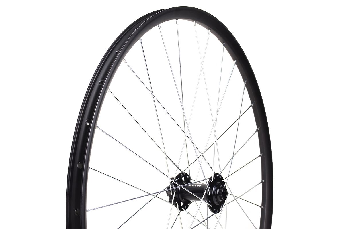 Колесо 29"MTB переднее,двойной обод Citron DR-23 29"32H, втулка Solon DH938TF BOOST, 32H, Disc, 110*15мм, 2 промподшипника, крепление IS6,ось 15мм, цвет черный Колесо 29"MTB переднее,двойной обод Citron DR-23 29"32H, втулка Solon DH938TF BOOST, 32H, Disc, 110*15мм, 2 промподшипника, крепление IS6,ось 15мм, цвет черный