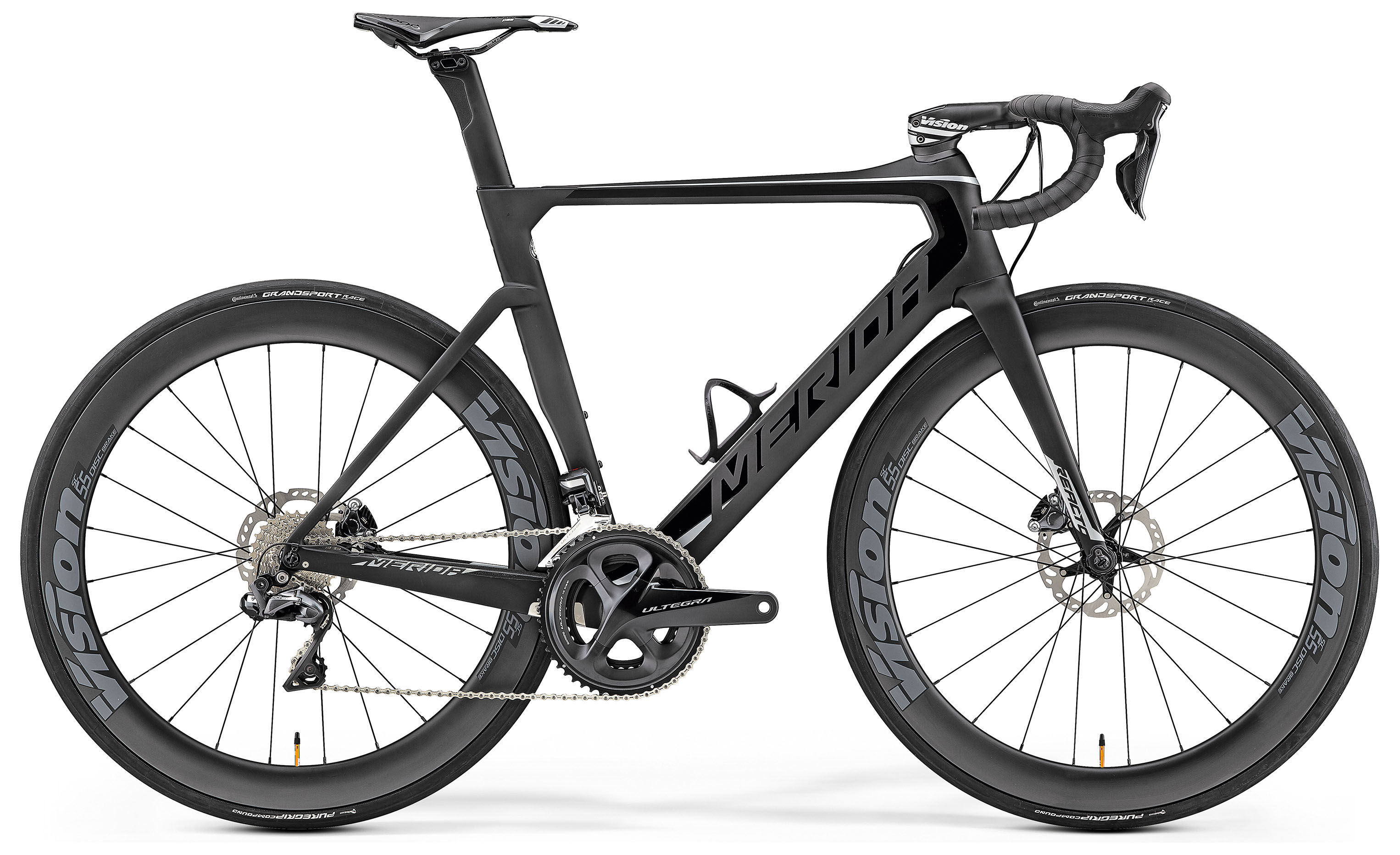 Шоссейный велосипед MERIDA Reacto DISC 8000-E (2019)