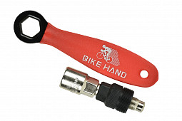 Выжимка шатунов BikeHand YC-216А с ручкой